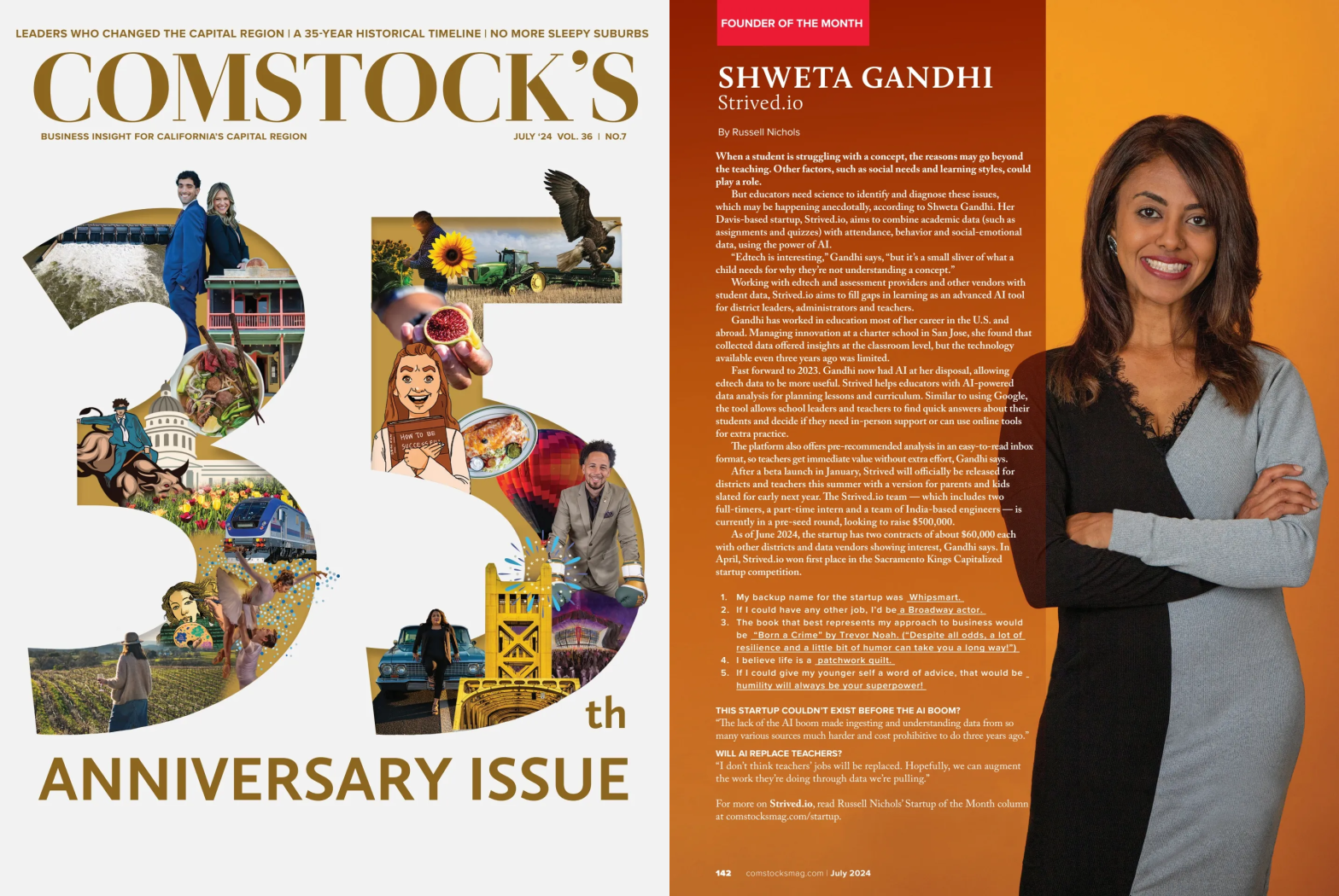 Founder of the month, pg 142